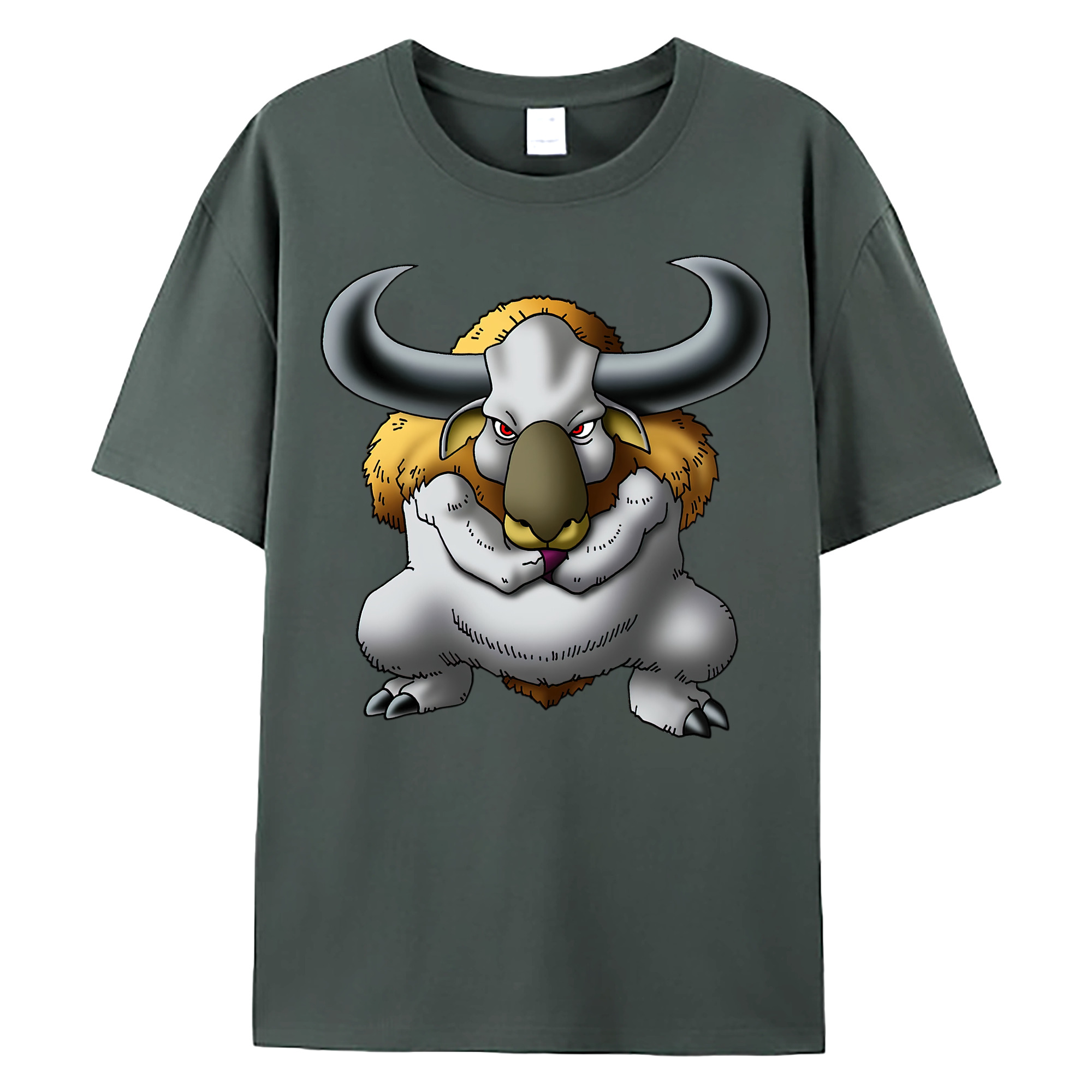 （画像用） ドラゴンクエスト Doragon Kuesuto Dragon Quest 綿100％ メンズ半袖Tシャツ｜肌触りやわらか＆通気性